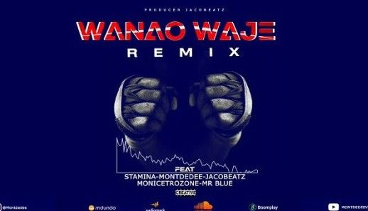 Download Audio | Stamina ft Mont Dedee, Jacobeat, Mr blue & Moni Centrozone – Wanao Waje Remix