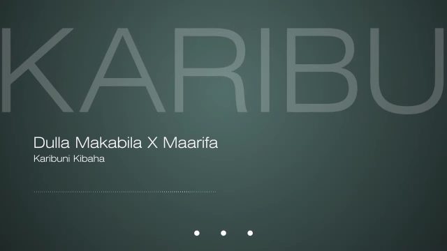 Download Audio | Dulla Makabila x Maarifa – Karibuni Kibaha