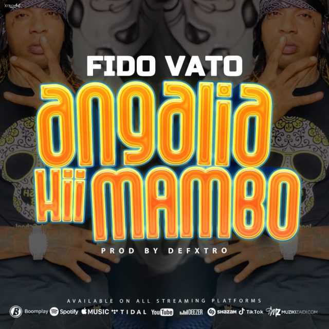Download Audio | FidoVato – Angalia hii Mambo