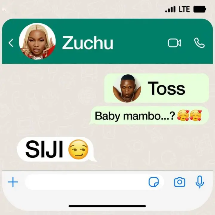 Zuchu Ft Toss – Siji